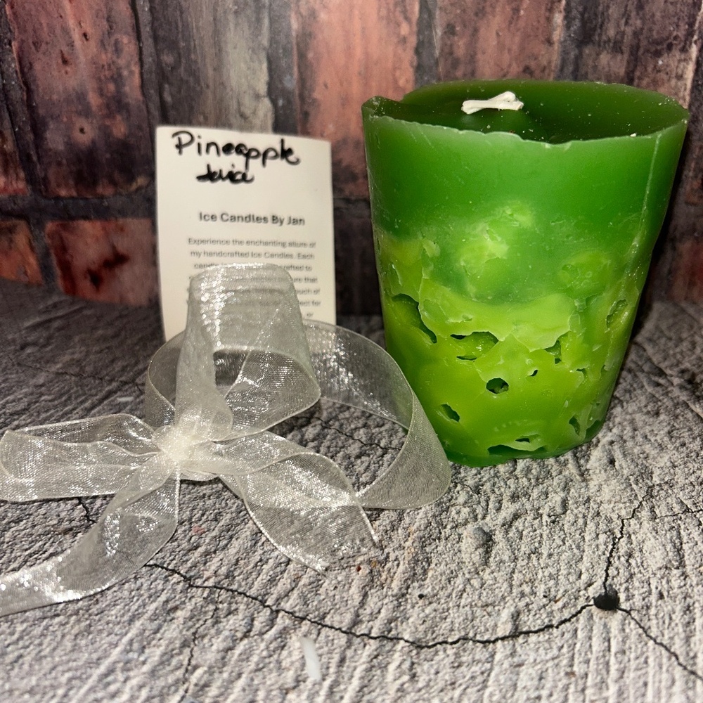 Pineapple Lush Handmade Ice Candle